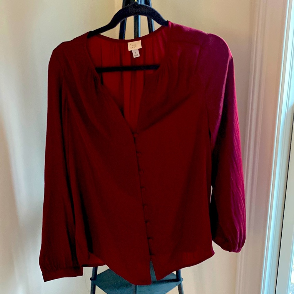 Gorgeous maroon top